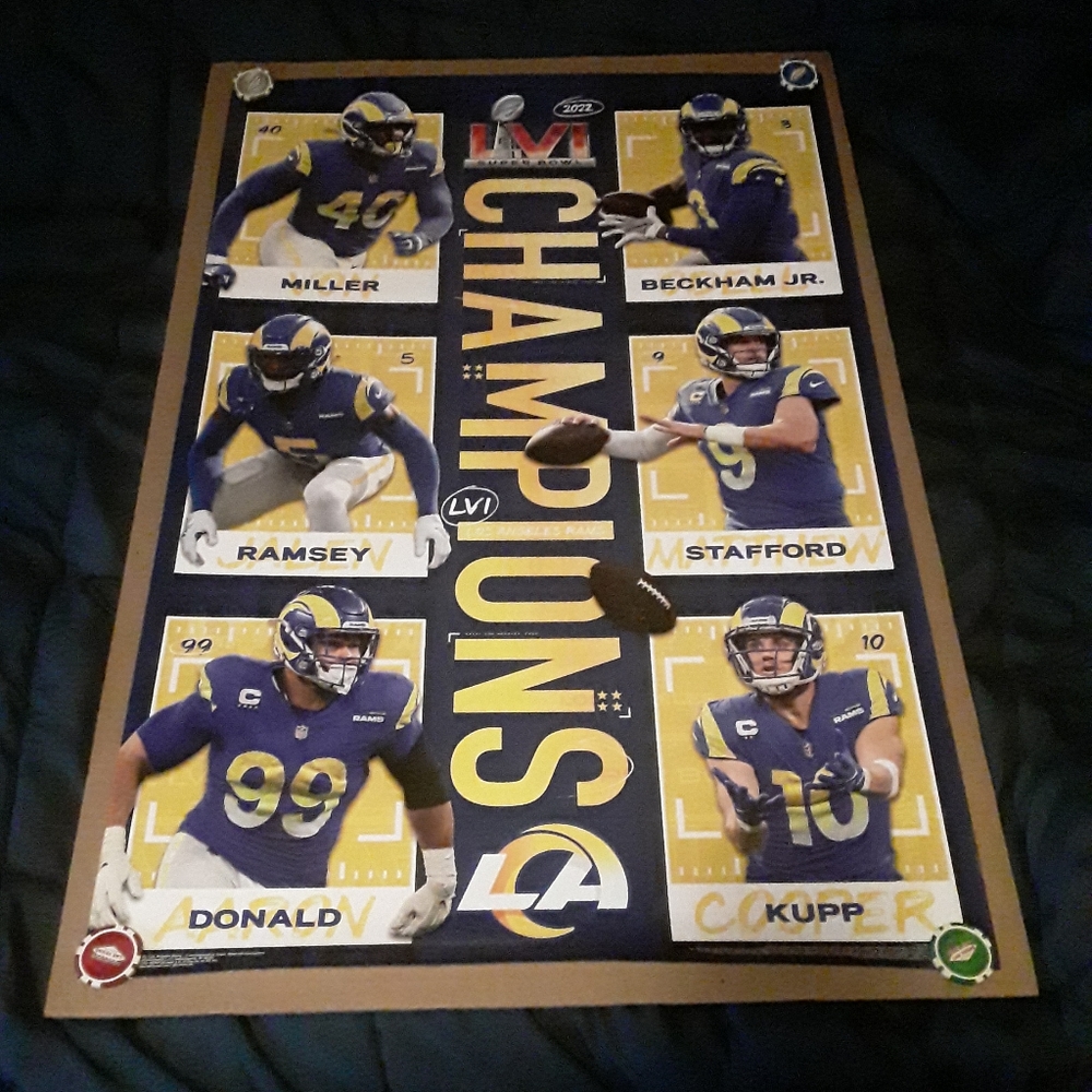 NFL Los Angeles Rams Poster